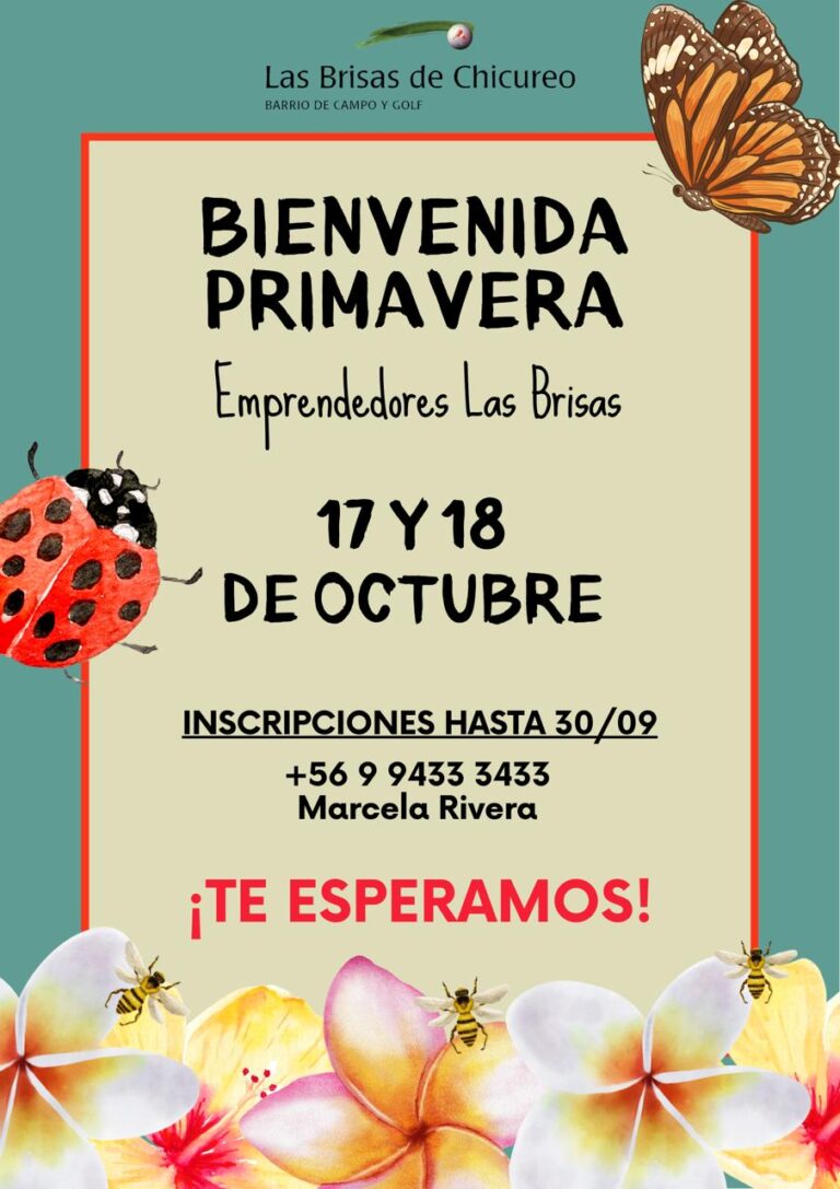 bienvenida Primavera